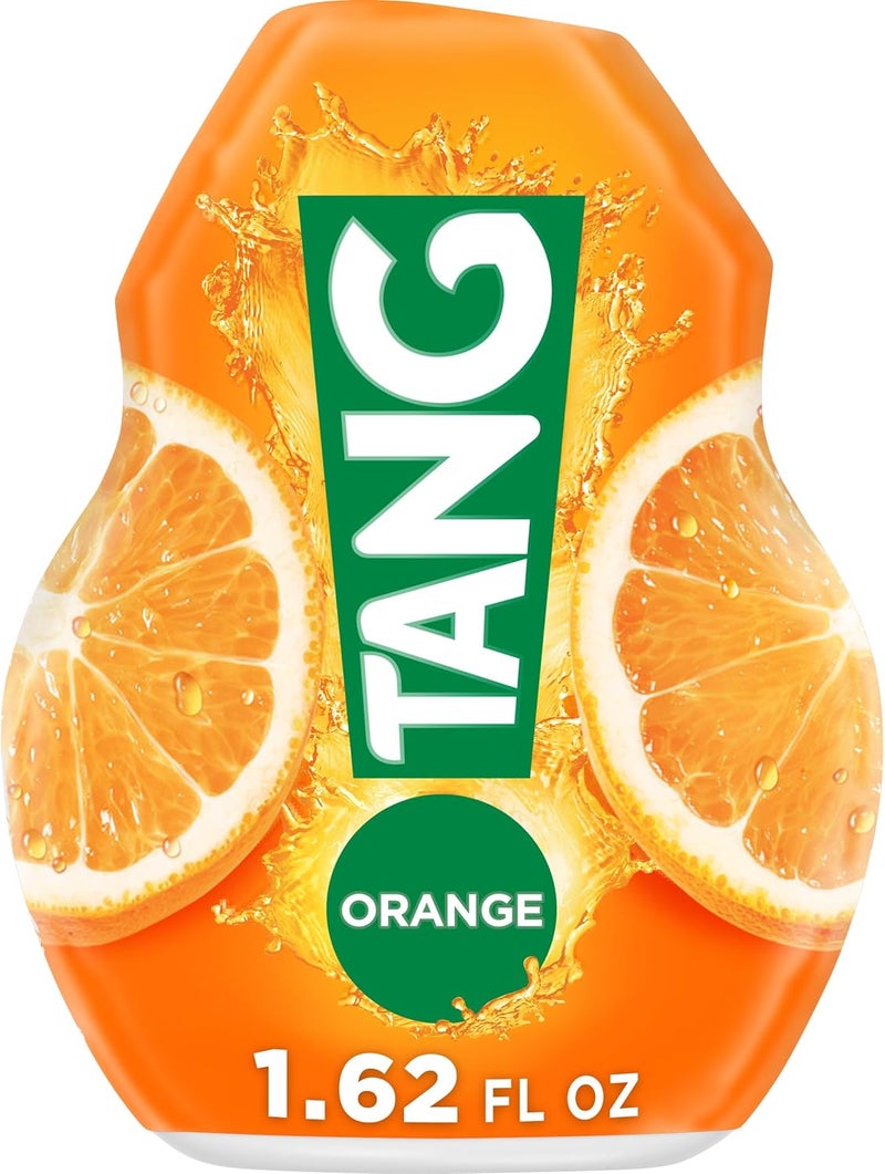Tang Orange Artificially Flavored Liquid Soft Drink Mix, 1.62 fl oz Bottle - Image 1